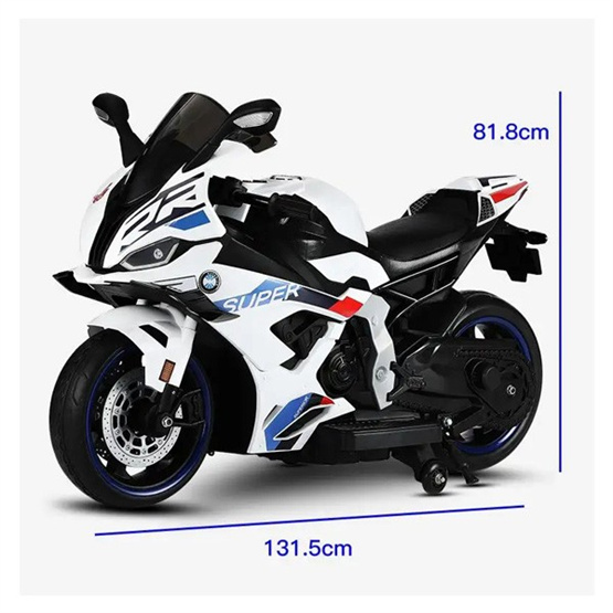 Best-selling multimedia Bluetooth early education power display with safety training wheels children's electric motorcycle