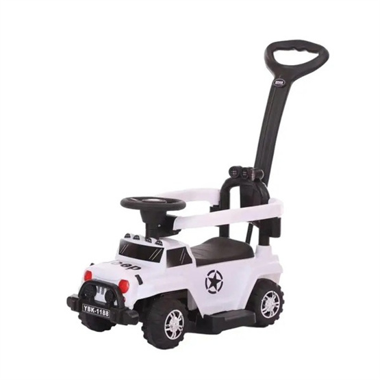 Hot-selling high-end children's outdoor riding toys with guardrail and push-back handle children's scooters