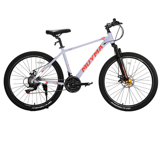 High quality aluminum alloy internal cabling frame shock absorbing front fork mechanical clamp disc brake 24 inch mountain bike