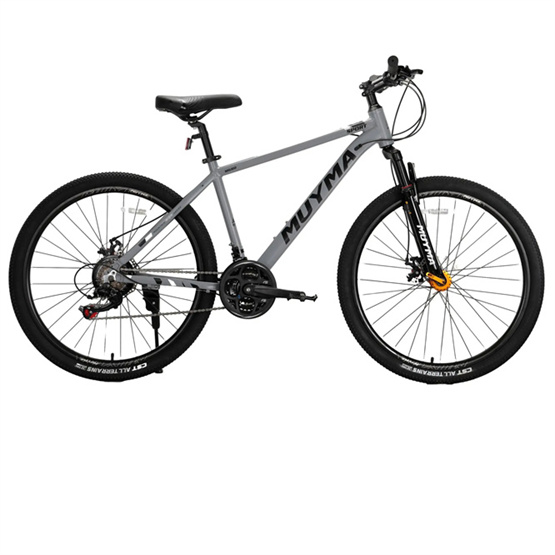 High quality aluminum alloy internal cabling frame shock absorbing front fork mechanical clamp disc brake 24 inch mountain bike