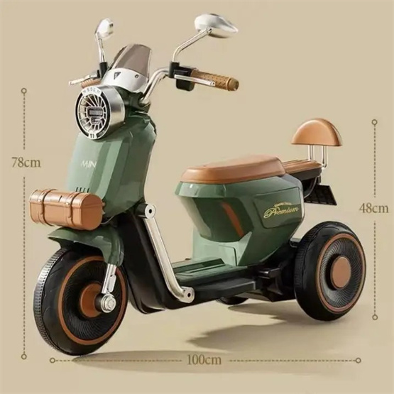 Best-selling children's with Bluetooth multimedia music early education with LED lights children's electric vehicle