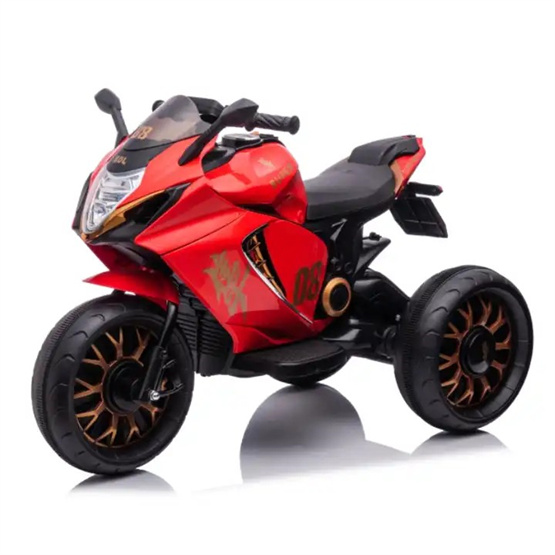 2023 Factory hot sales integrated control non-slip handle can remote control children's charging motorcycle