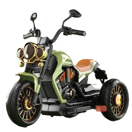 Best-selling children's toys One-click start children's charging motorcycle with Bluetooth power display